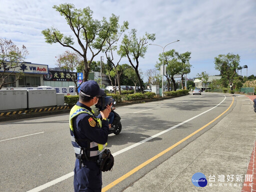 龍潭警分局防制交通事故加強執法見效 受傷交通事故大幅下降2成