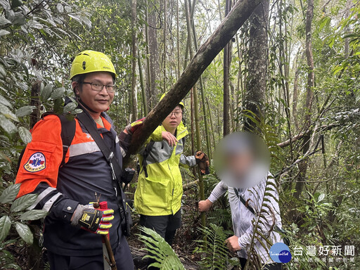 苗栗男登山關西赤柯山迷路 竹縣消防成功救援