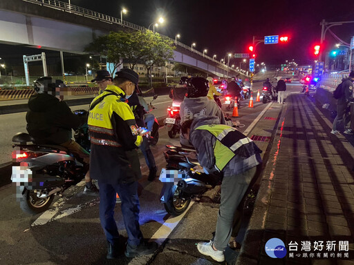 板橋環警擴大臨檢稽查 強化治安維護市民生活品質