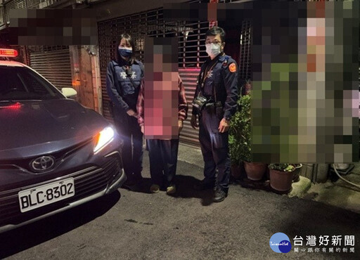 老翁參加繞境返家迷途 太平警貼心助返家
