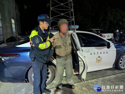 高齡騎士誤闖台61線 警民合作安全護送
