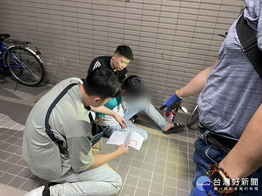 中興警鷹眼建功 竊嫌變裝遮車牌狼狽落網