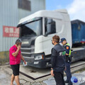龜山砂石車載運不明土石方 桃園環保局鐵腕扣車展現執法決心