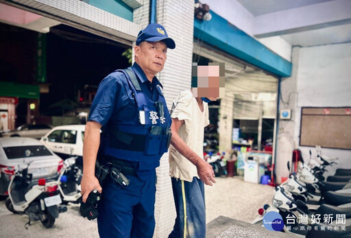 老翁疑迷途 北港警協助返家