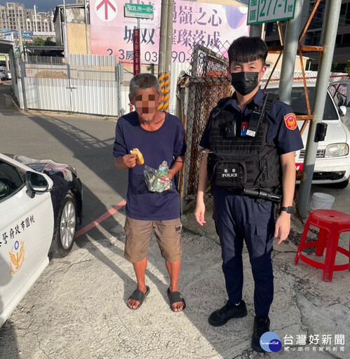 老翁外出迷途 楊梅警積極協助護送返家