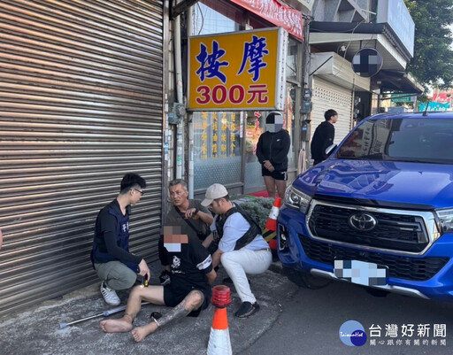 為脫身飛車衝撞、跳山摔斷腿 龍潭警終結「五條通大盜」