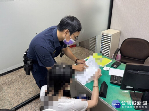 小資女入股投資新創公司險遭騙 警與行員阻詐200萬