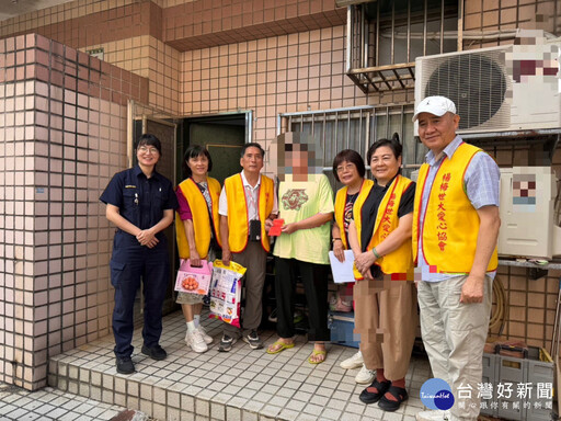楊梅警偕善團伸出援手 關懷弱勢家庭渡難關
