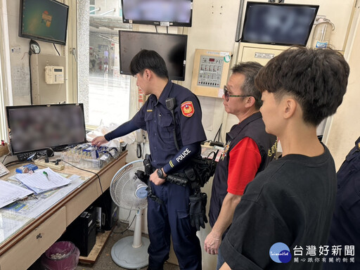 中壢地區48校開學在即 壢警全面「校園安全檢測」