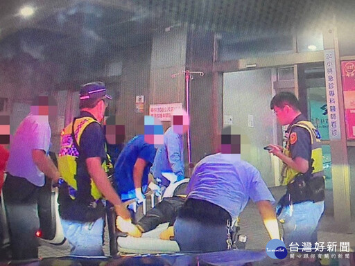 鬼門關前搶命!男聚餐一半突心臟不適 警車笛開道火速到院