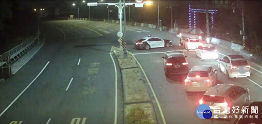 深夜聚集疑似想飆車 楊梅警積極攔查防制危險駕車