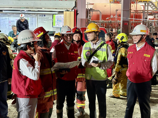 傳興達電廠發生爆炸 陳其邁：現場已無火光、無人員受困或傷亡