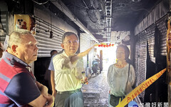 南門市場火災 桃市府全力協助災後復原與攤商財損評估