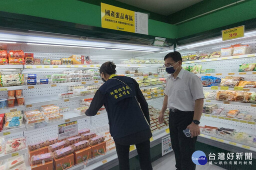 蛋品檢出芬普尼代謝物超標 桃園衛生局啟動專案抽驗追查