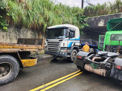 基隆午後地下道淹水警報｜基三警冒雨執行交通管制