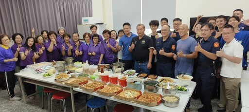 餐會溫情滿滿慶佳節｜父親節前夕齊聚為警打氣