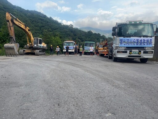 防範「山陀兒」颱風洪患｜第七河川分署完成防汛整備