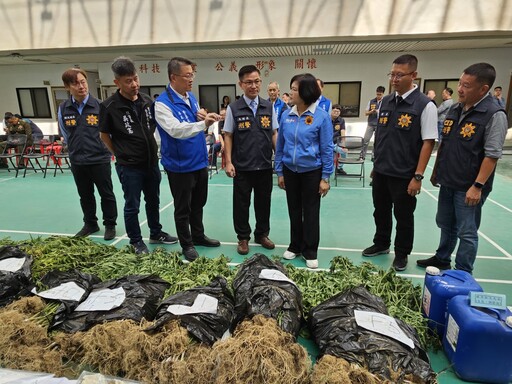 日夜跟監科技偵查｜雲林檢警憲破溫室大麻製毒場