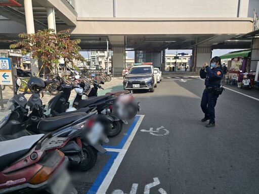 無識別證卻停身障車位？小心吃上千元罰單│岡山警方全面取締