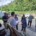 鯉魚山邊波整治第二期工程說明會 黃仁：期望能夠趕在颱風來臨前完成