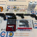 毒品案溯源斬獲分裝廠 台北市刑大偵八隊查獲改造槍枝及依託咪酯