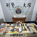 高市刑大雷霆出擊！破獲百發子彈軍火庫 槍炮要犯落網