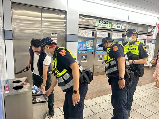 「世」間英雄聚一堂「壯」心不老志飛揚「運」途平安捷警扛 全面防備