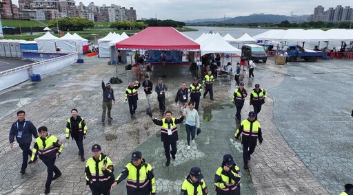世壯運蘆洲賽事圓滿落幕 蘆洲警325人次全力維安護航
