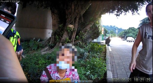 失智老婦遶境後走失 芝山岩警細心尋親助母女重逢