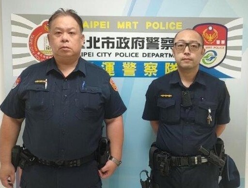 迷途老翁拍打捷運閘門 捷警眼尖察覺異狀及時協助返家