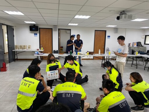 創傷止血怎麼做?竹縣消防局強化救護義消緊急救護能力造福縣民