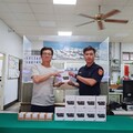 警察節前夕致敬辛勞第一線！和一路警友站捐贈行車記錄器助警執勤