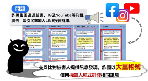 【打詐升級】刑事局聯手LINE 一舉停權7.3萬詐騙帳號，全面展開數位反詐新戰役