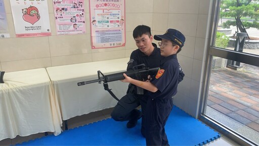 「小小警察出任務 Let’s Go!」嗨翻全場 中市警打造暑假最強體驗營