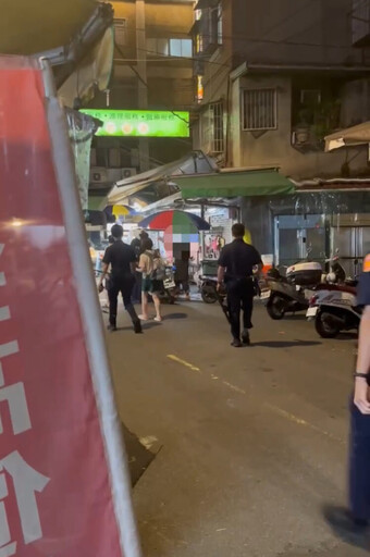 【板橋市場砍人】債務糾紛爆衝突 61歲男持菜刀砍傷債主當場遭逮