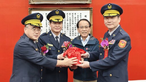 高市警局七分局長交接 林欽榮副市長肯定治安進步創新高