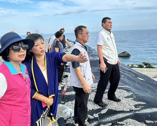 「長濱漁港」回流淤積惡性循環難解 黃仁:籲中央一次性投入徹底解決