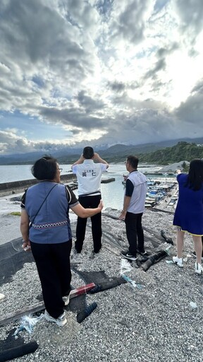 「長濱漁港」回流淤積惡性循環難解 黃仁:籲中央一次性投入徹底解決