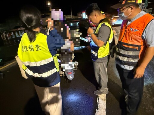 暑假夜間聯合稽查最高總罰鍰逾10萬元！中和警取締改裝噪音車守護居民安寧