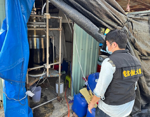 屏東毒品產業鏈曝光 刑事局電偵三隊攻破鄉間製毒工廠 起獲逾百公斤毒品原料