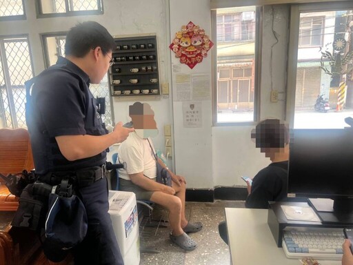 出院男子忘帶鑰匙 基二暖警協助平安返家