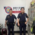 出院男子忘帶鑰匙 基二暖警協助平安返家