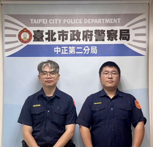 中正二警細心協助 張男誤認機車失竊烏龍一場