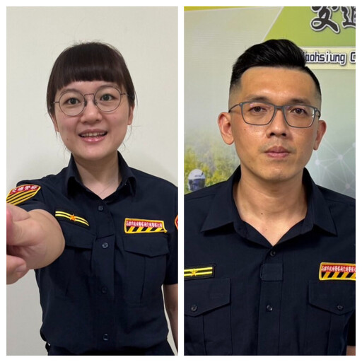高市警交通大隊換新將 左營、岡山分隊長正式上任
