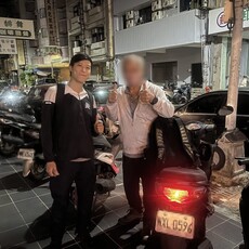 以為機車被偷！鷹眼警「下班不打烊」即刻找回機車