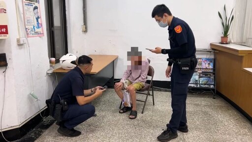 迷途老嬤「手提尿袋」橫跨3行政區4公里 西區所4警細心協助平安返家