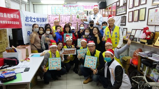 影音/台北士林扶輪社與中華有樂協會寒冬送暖 受助長者、家庭直呼好感謝