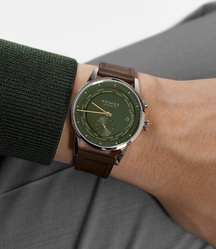 NOMOS 推出台北限定版 Zurich World Time 腕錶 直觀設計與世界時區功能的完美結合