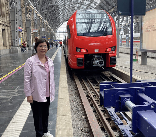 王惠美參訪德國城市輕軌及鐵路共構 推動軌道公共運輸永續交通發展