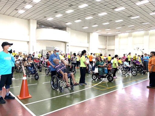 高雄市傷殘服務協會舉辦趣味運動會 與身障朋友共享趣味運動與陽光